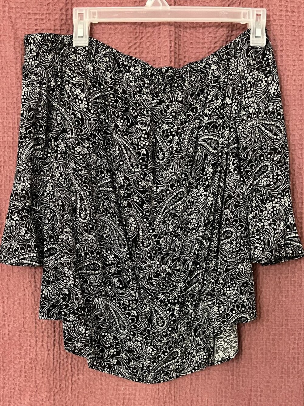 Old Navy Off the Shoulder Bell Sleeve Top
